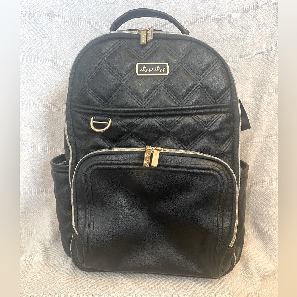 Itsy, ritzy  black, backpack, diaper bag